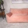 OUTSUPPLY 2-Seater Oversized Bean Bag Chair with Armrests, Removable Washable Cover, Modern Lounge Seat - 4 of 4