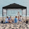 Topeakmart 10x17ft Pop-up Gazebo Canopy with Double Awnings - 2 of 4