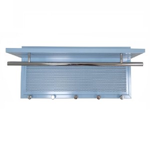 Chery Life Decorative Coat Racks with 5 Hooks, Coating Hook Wall Mounted with Shelf - 1 of 4