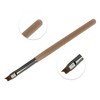 Unique Bargains French Style Nail Painting Brushes for Polish Painting Home DIY Clear Brown 1 Pc - 3 of 4