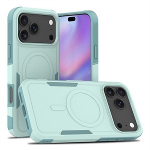 Clotth Case for iPhone 17 Pro - Magnetic iPhone Case with Thickened Corners, Hard Shell Case, Compatible with MagSafe - 1 of 4