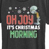 Women's - SpongeBob SquarePants - Oh Joy It's Christmas Morning Short Sleeve Graphic T-Shirt - 2 of 4