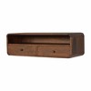 Floating Chestnut Open Console - image 4 of 4