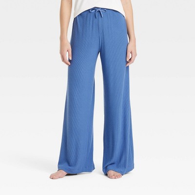 Women's Cozy Ribbed Wide Leg Pants - Auden™