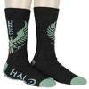 Halo Men's United Nations Space Command Master Chief 117 2-Pack Adult Mid-Calf Video Game Crew Socks Multicolored - 2 of 4