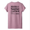 Simply Sage Market S.W.Smiley Teacher Recipe Front & Back Design Short Sleeve Tee - 2 of 4