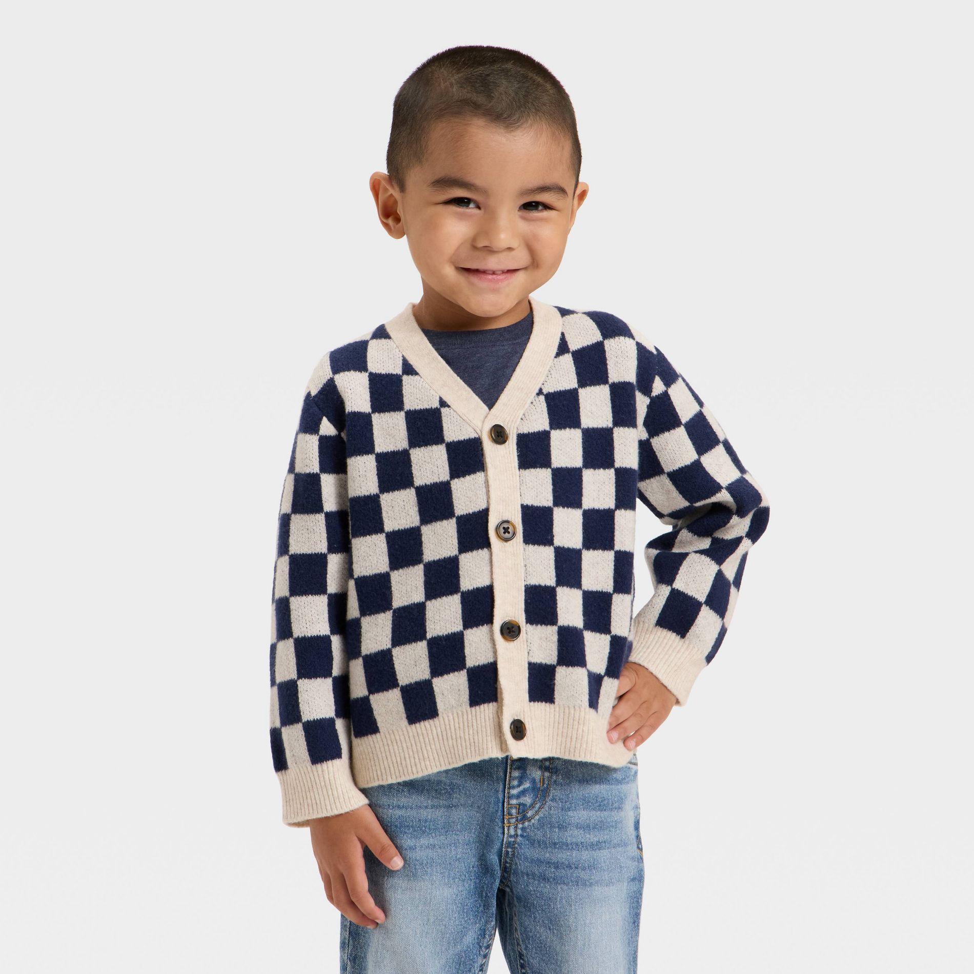 Toddler Boys' Cardigan Sweater - Cat & Jack™