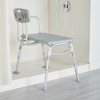 McKesson Knocked Down Bath Transfer Bench Adjustable Height up to 400 lbs - 4 of 4