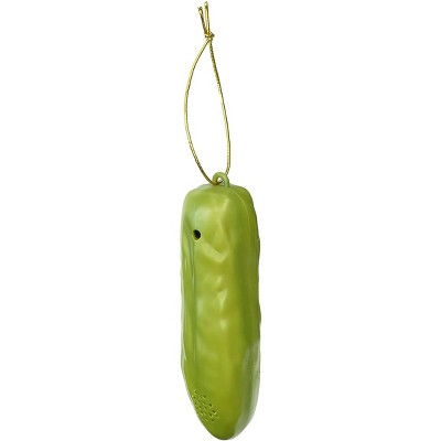Accoutrements Lucky Electronic Yodelling Pickle Holiday Ornament