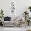 Stupell Industries Bless This Family Religious Kitchen Phrase Plank Pattern, 20" x 48" - 2 of 4