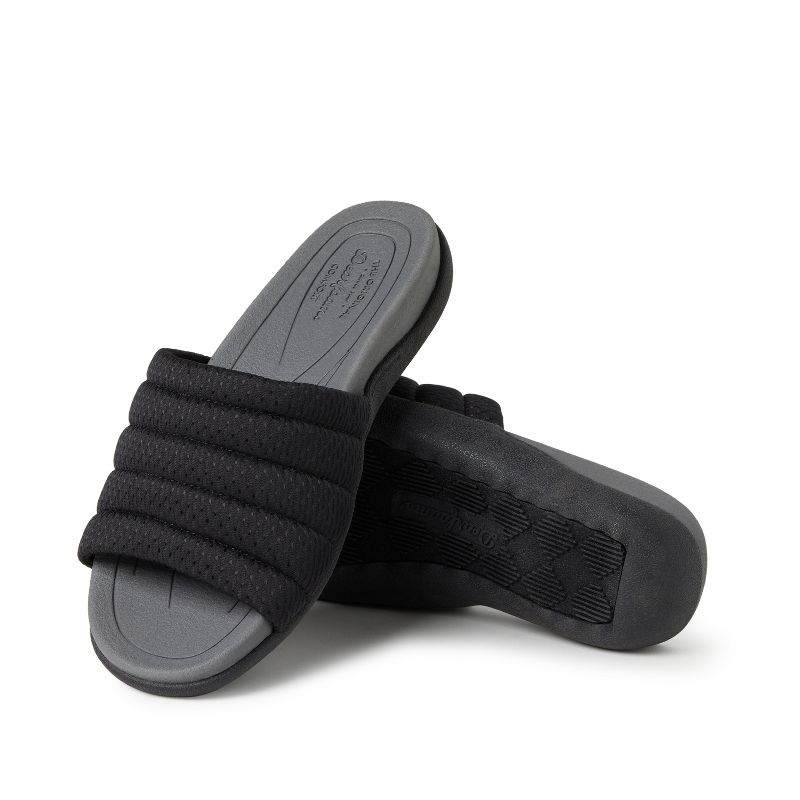 Dearfoams Womens Low Foam Slide Sandal, 5 of 6