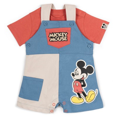 red / blue, mickey mouse