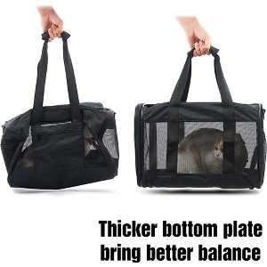 ScratchMe Pet Travel Carrier Soft Sided Portable Bag for Cats, Small Dogs, Kittens or Puppies - 1 of 4