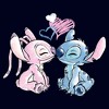Men's Lilo & Stitch With Angel Couple T-Shirt - 2 of 4