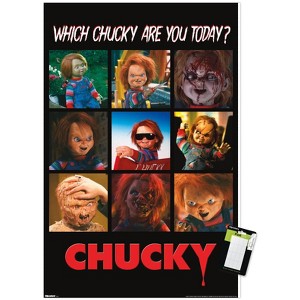 Trends International Child's Play - Which Chucky Are You Today Unframed Wall Poster Prints - 1 of 4