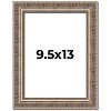 PosterPalooza | Photo Size Ornate Gold Picture Frame - UV Acrylic, Foam Board Backing, Hanging Hardware - 2 of 4
