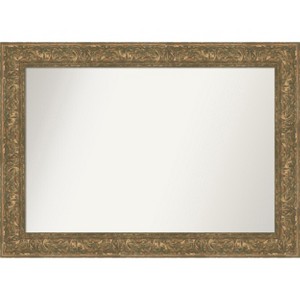 Amanti Art Luxe Non-Beveled Framed Bathroom Vanity Wall Mirror - 1 of 4