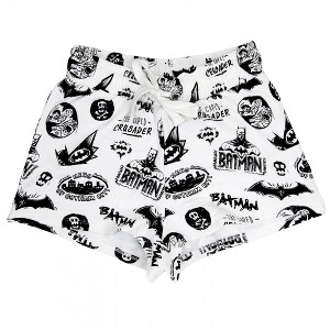 Womens Batman Logo Varieties Junior's Lounge Shorts - 1 of 2
