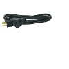 Woods 8' Outdoor Extension Cord Black: 16 AWG, 13 Amp, ETL & UL Listed, Meets OSHA, 8 ft Length, 3 Conductors - 2 of 2
