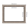 Amanti Art Lyla Ornate Silver Framed Magnetic Dry Erase Board - 4 of 4