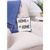 C&F Home 10" x 10" Buzzing Bumble Bees "Home Sweet Home" Embroidered Accent Pillow - 4 of 4
