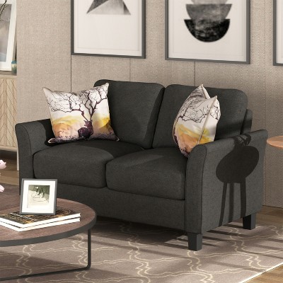 Elegant Upholstered 3 Seat/loveseat/1 Seat Sofa Couches With Armrests ...