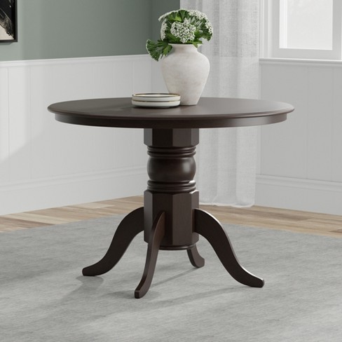Glenwillow Home 42" Round Solid Wood Pedestal Dining Table : Target