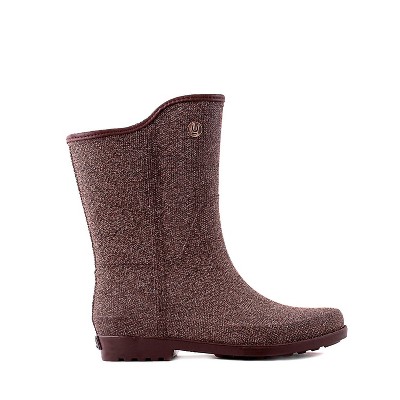 Women's Fabric Touch Rain Boots - ULAN