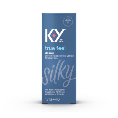 K-Y True Feel Deluxe Silicone-Based Personal Lube - 1.5oz