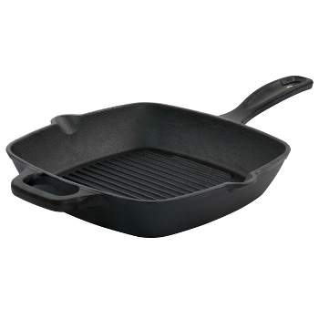 Kitchenaid Hard-anodized Induction 11.25 Nonstick Square Grill Pan : Target