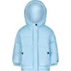 LONDON FOG Girls' Heavyweight Warm Winter Coat with Beanie Hat - 2 of 3