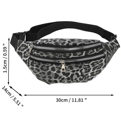 Unique Bargains Leopard Pattern Fanny Pack 1 Pc - image 3