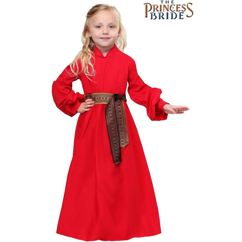 HalloweenCostumes.com Princess Bride Girl's Buttercup Peasant Dress Costume for Toddlers., 2 of 3