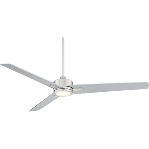60 Casa Vieja Modern Indoor Ceiling, Silver Ceiling Fan With Light And Remote