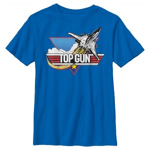 Boy's Top Gun Fighter Jet Logo T-Shirt - 1 of 4
