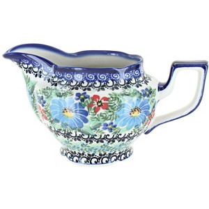 Blue Rose Polish Pottery 1003 Kalich Gravy Boat - 1 of 1