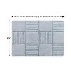 Knightsbridge Chakkar Board 220 GSF Non Skid Back Bath Rug - 2 of 4