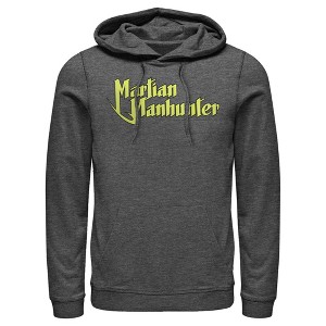 Men's Justice League Martain Manhunter Pull Over Hoodie - 1 of 3