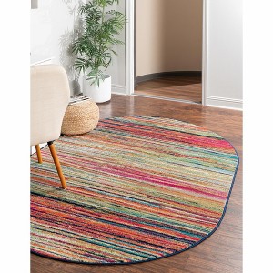 Unique Loom Azalea Collection Area Rug - Kehr (' " x ' "  ) - 1 of 4