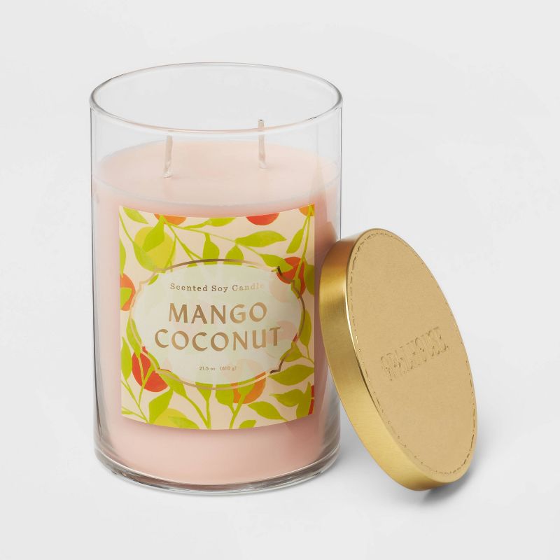 Glass Jar Mango Coconut Candle - Opalhouse™, 3 of 7