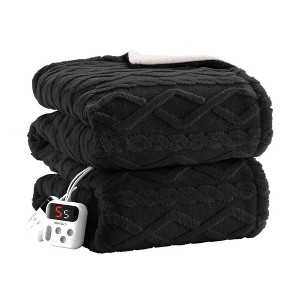 Heating Pads, Soft Washable Electric Blanket, Heating Blanket for Bedding, With 10 Heat Settings, Use for Sofa and Bed - 1 of 4