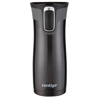 Contigo Autoseal West Loop Stainless Steel Coffee Travel Mug, Black, 16 oz