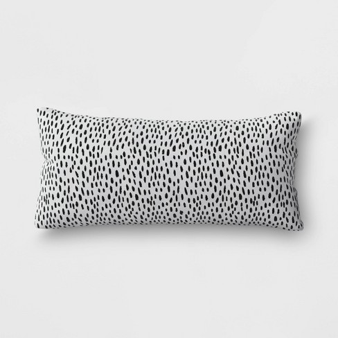 opalhouse lumbar woven dots pillow decorative fabric outdoor target