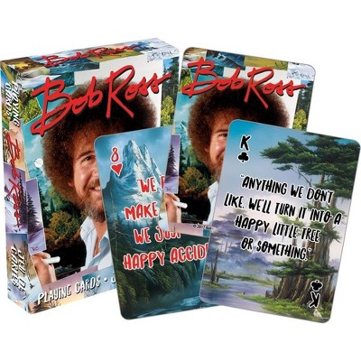 NMR Distribution Bob Ross Quotes Multi-Image Playing Cards, Deck of 52