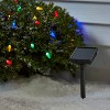 50ct Solar LED Faceted Christmas Indoor Outdoor String Lights with Green Wire - Wondershop™ - 2 of 4