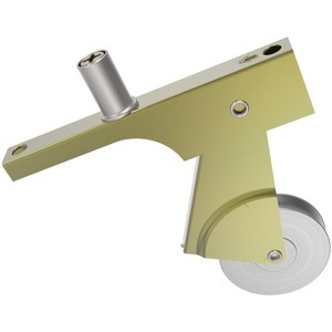 Brixwell 10-410 Patio Screen Door Roller Assy. 1in Steel Wheel PSR 97 - 1 of 4