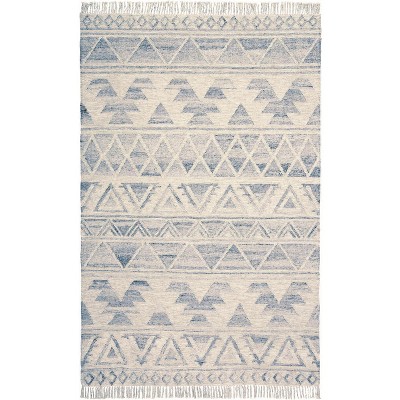 Savona Transitional Southwestern Ivory/Gray/Blue Area Rug