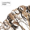 Unique Bargains Disposable Looped Ring Bamboo Fruit Decorative Cocktail Picks 100 Pcs - 4 of 4