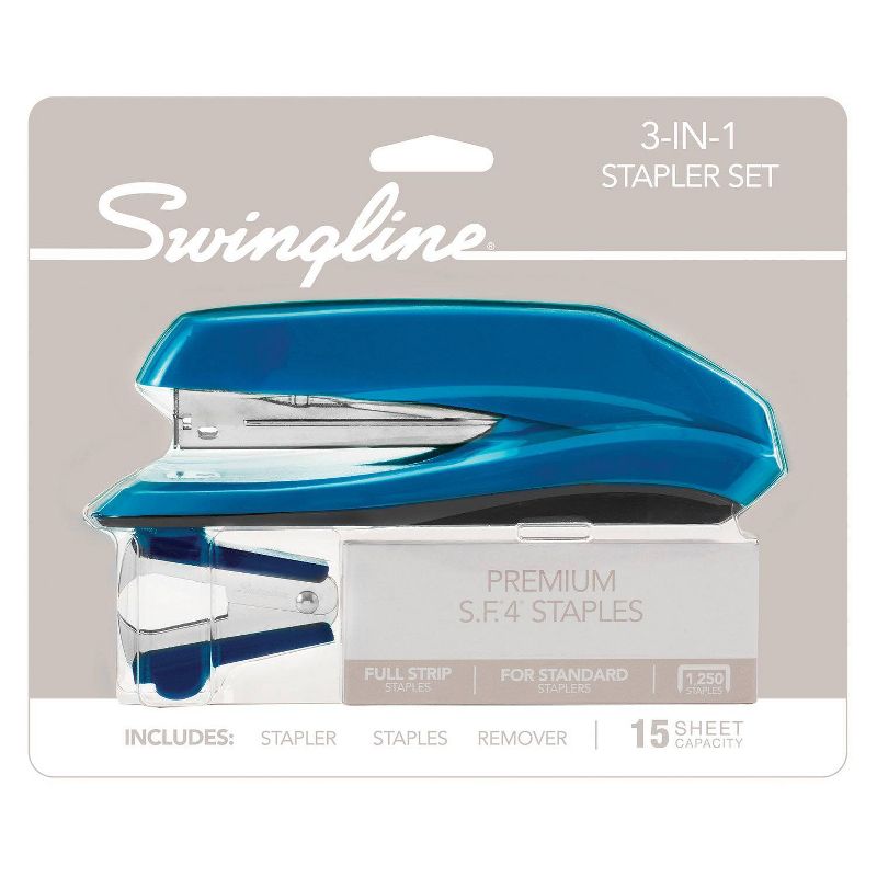 Swingline 3-in-1 Stapler Set 1ct (Color Will Vary), 3 of 15