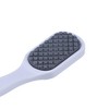 Unique Bargains Plastic Coarse And Fine Dual Sided Foot File Removes Dead Skin Pedicure White 1 Pc - 3 of 4